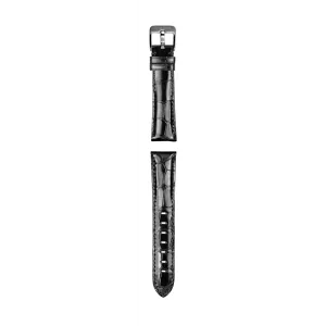 Ernst Benz Watch Strap Black Alligator 18mm (STRAP ONLY)