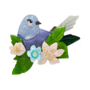 Erstwilder x Fleur Harris - Gentle Bluebird Brooch