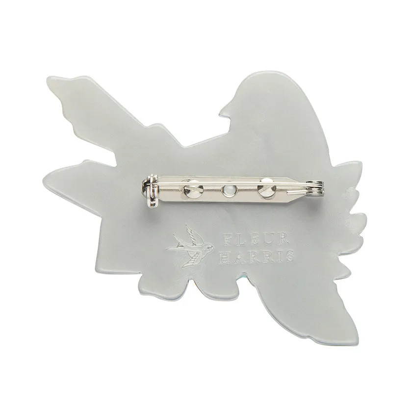 Erstwilder x Fleur Harris - Gentle Bluebird Brooch