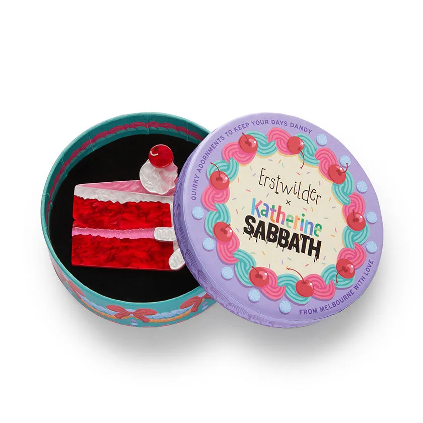 Erstwilder x Katherine Sabbath - Romance Isn't Dead Cake Brooch