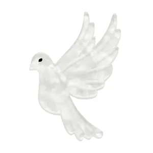 Essentials Christmas Dove Mini Brooch