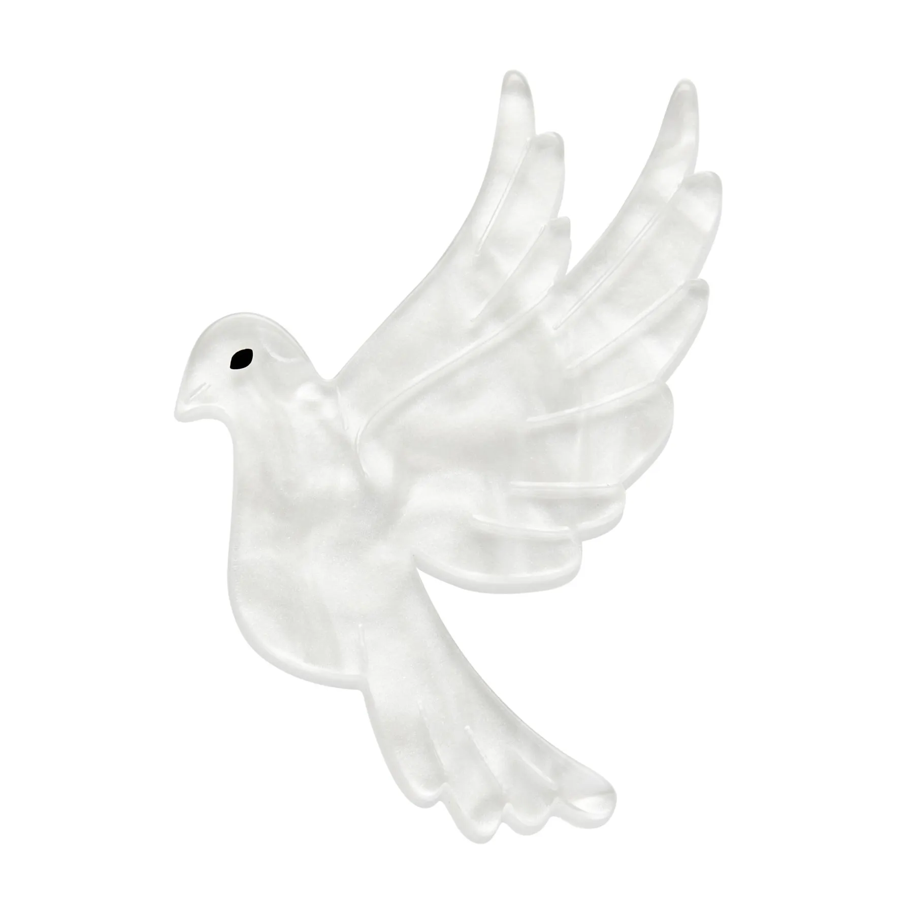 Essentials Christmas Dove Mini Brooch