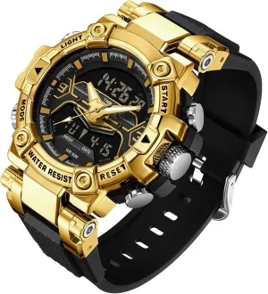 findtime Cool Designer Mens Watches Blue Large Face Mascul Relojes para Hombres Unique Electronics Sports Military Bolder Running Heavy Duty Watch