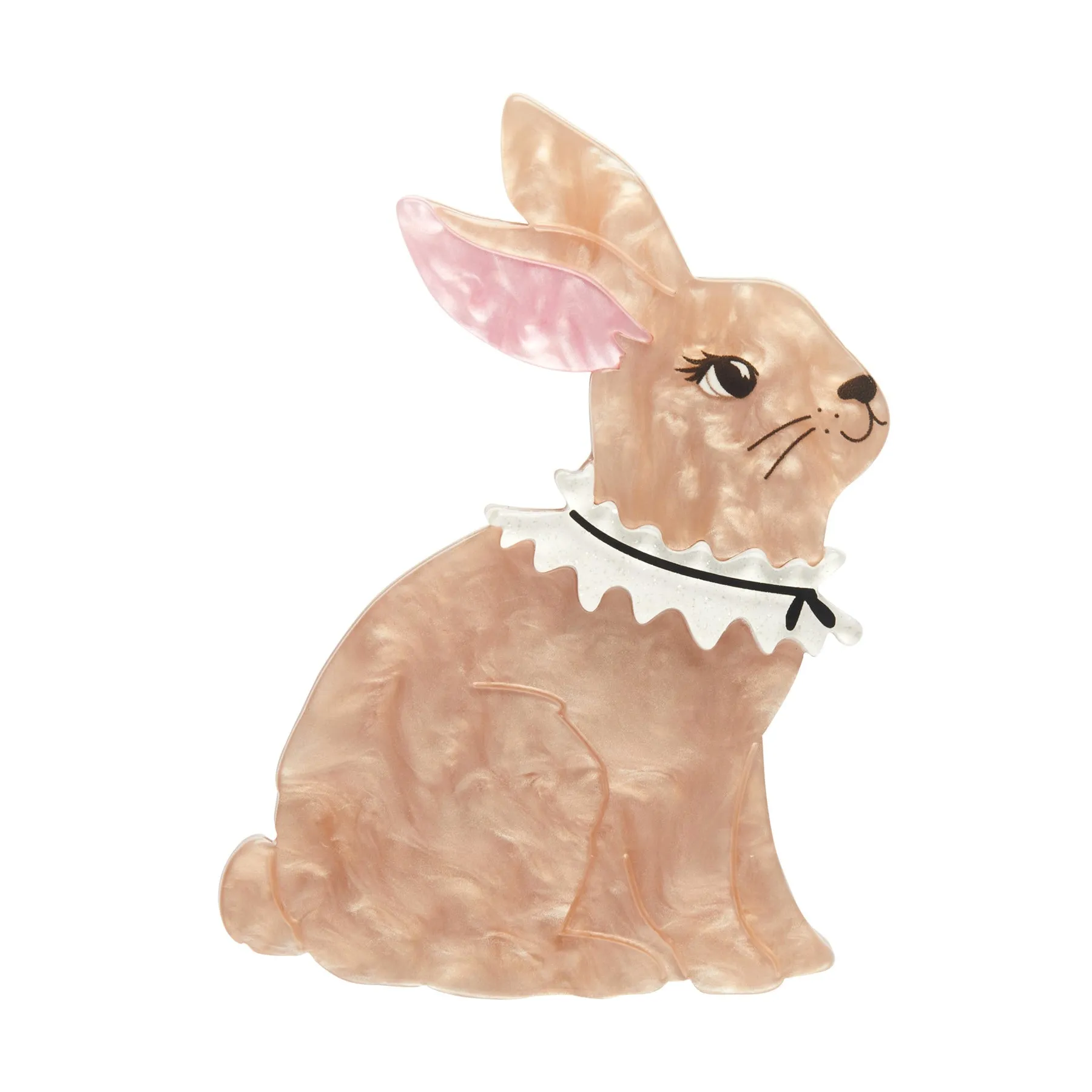 Fleur Harris Collection Dainty Bunny Brooch