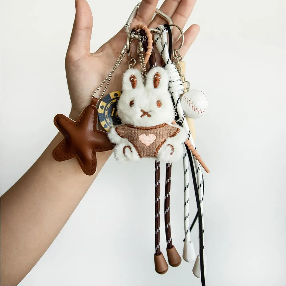 Georgie Porgy Bag Charms Keychains Handbag Accessories for Women Purse Backpack Sports Bag Pendant Cute Unique Gift for Girls