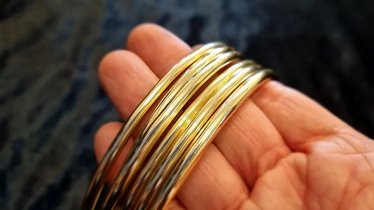 GIR Ring Set GOLD by Matthew Garrett