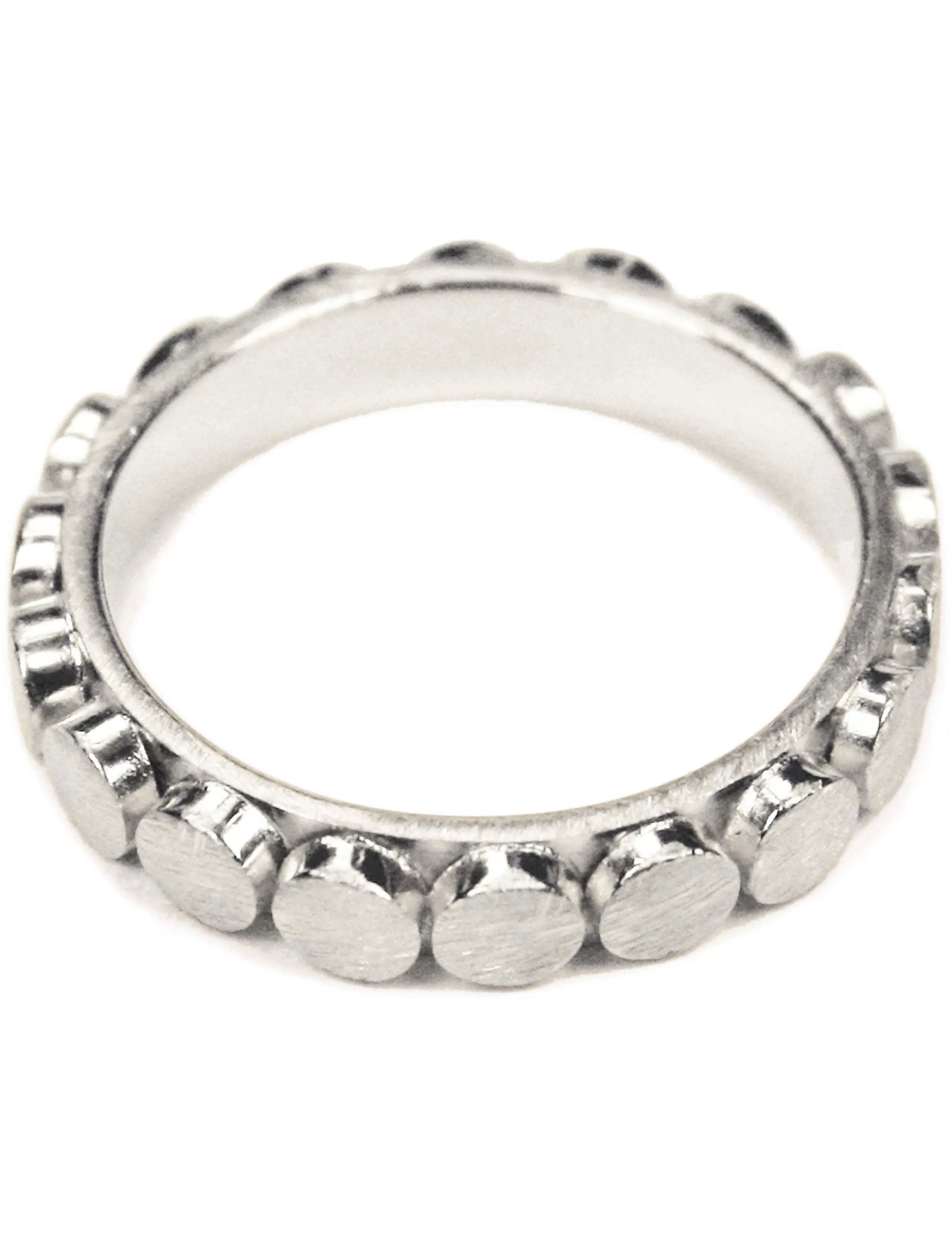 Gitana Embossed Stack Ring