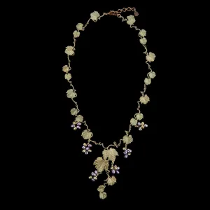 Grape Vines Necklace - Leaf Links