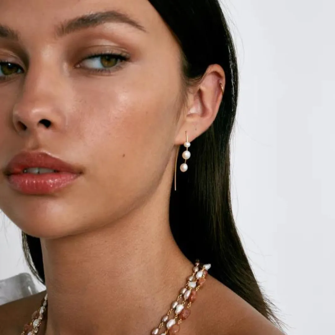 Hanalei Pearl Earrings
