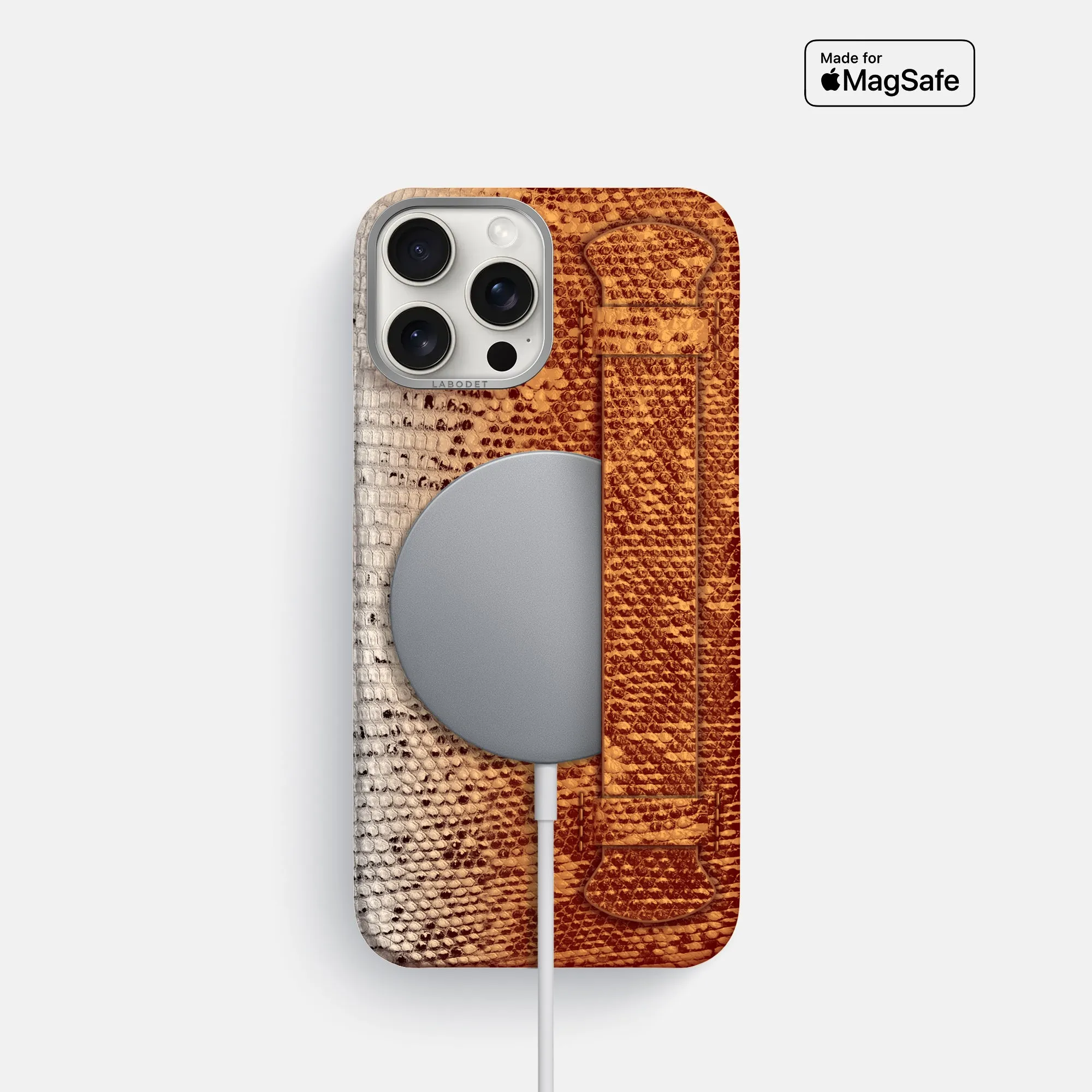 Handle Case For iPhone 16 Pro In Himalayan Lizard