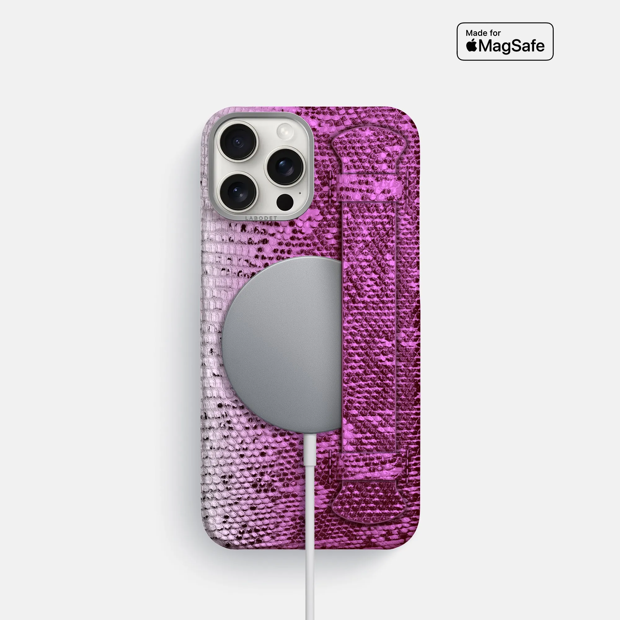 Handle Case For iPhone 16 Pro In Himalayan Lizard