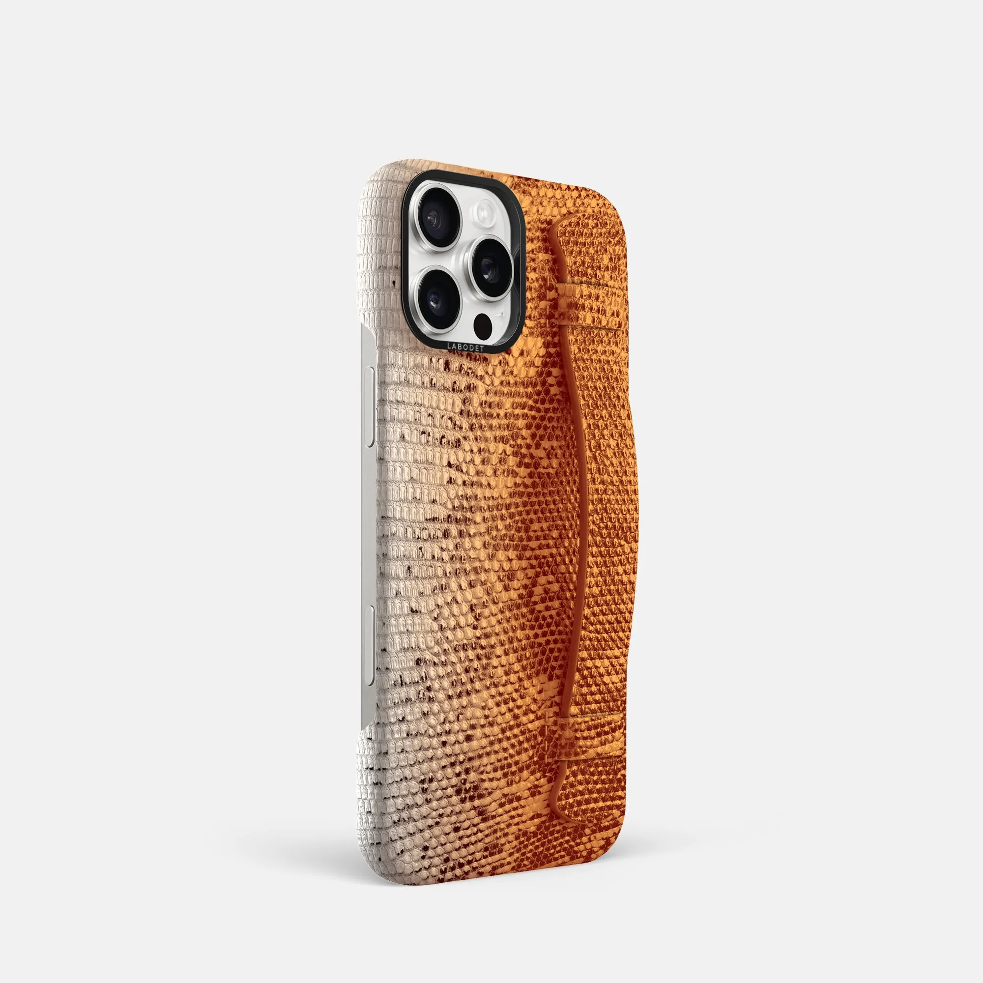 Handle Case For iPhone 16 Pro In Himalayan Lizard