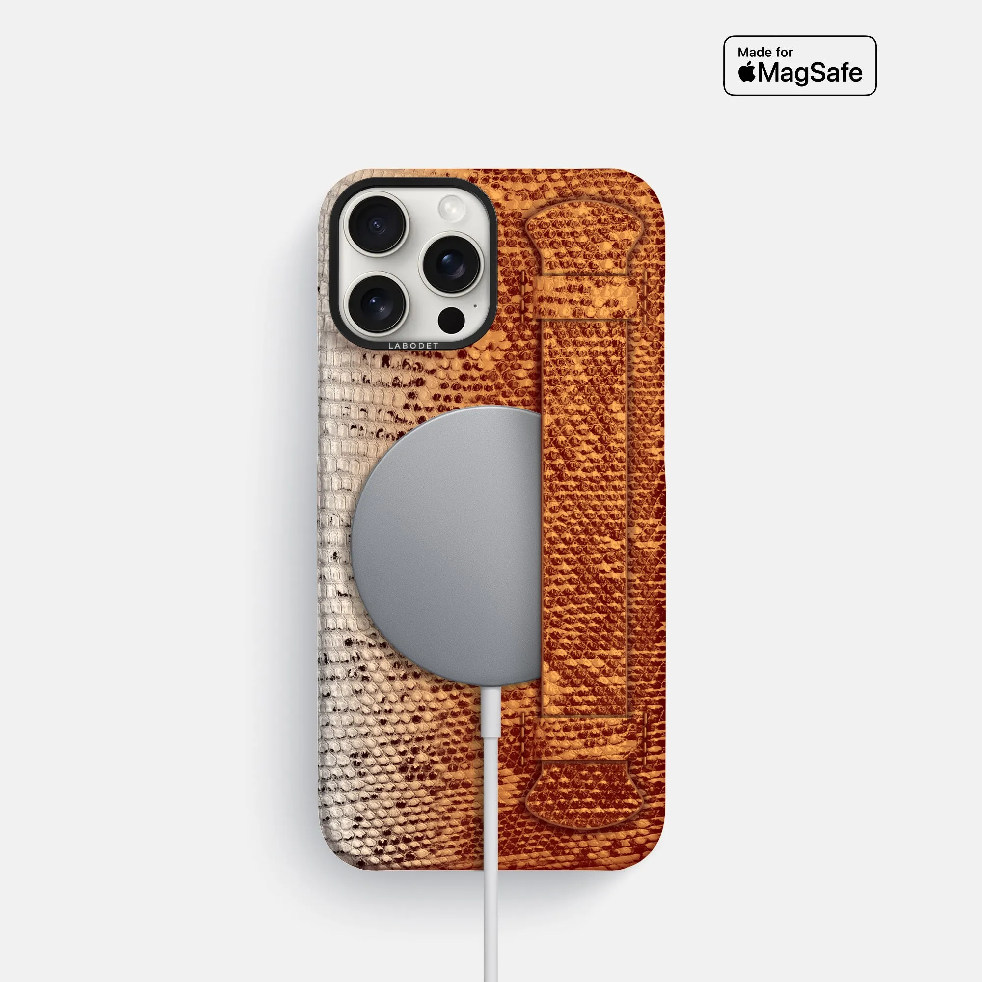 Handle Case For iPhone 16 Pro In Himalayan Lizard