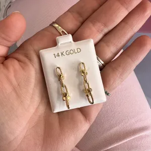 Hard Wear Dangle Studs