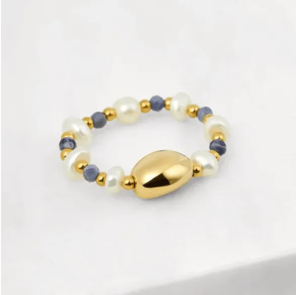 Harper Ring | Navy