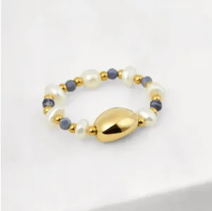 Harper Ring | Navy