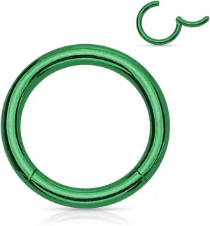 Hinged Seamless WildKlass Jewely Septum Clicker Ring 316L Surgical Steel (Sold Individually)