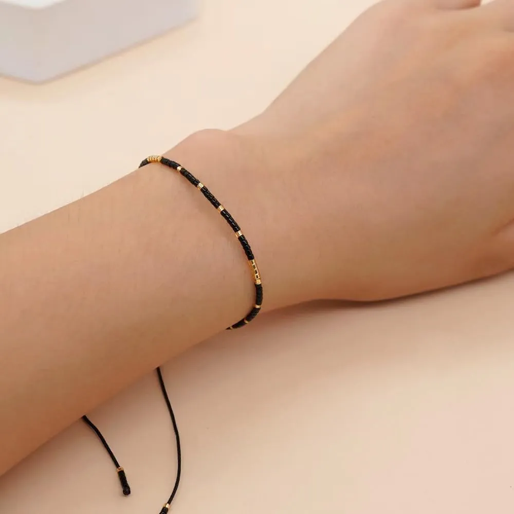 I'd Help You Bury The Body Morse Code Bracelet, Adjustable Inspirational Morse Code Bracelets,Hidden Message Beaded Bracelet,Friendship Bracelet, for Women Gifts
