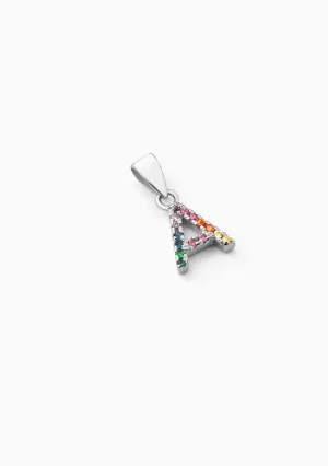 Initial Customizable Multicolor Silver