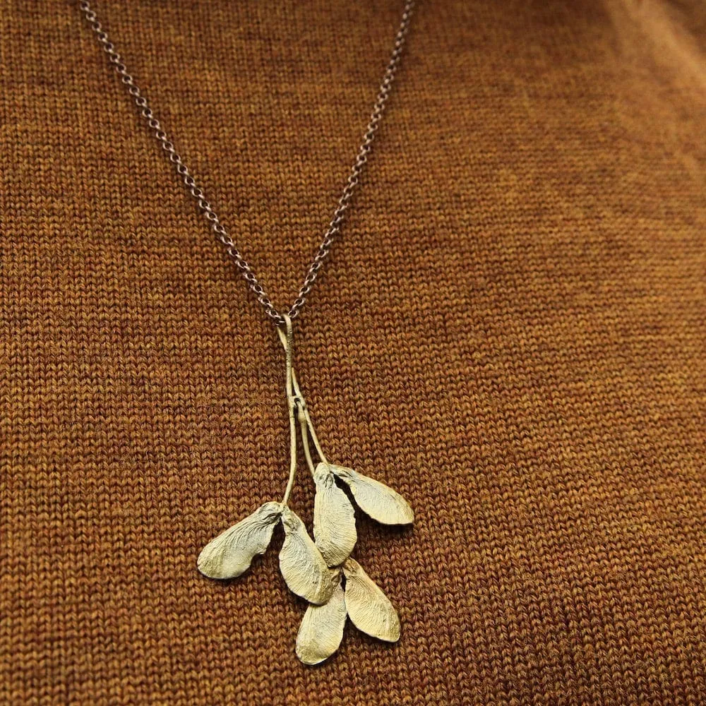 JAPANESE MAPLE LONG PENDANT