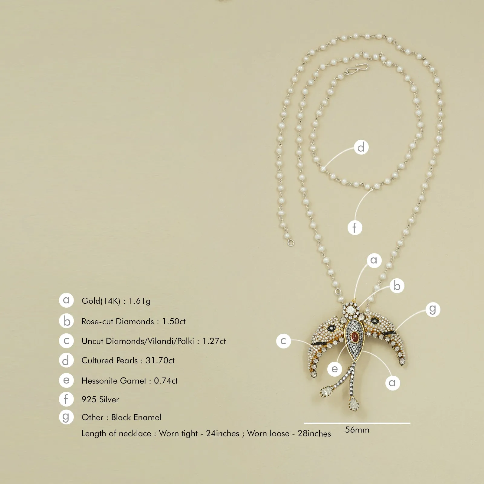 Jonah Brooch and Pendant