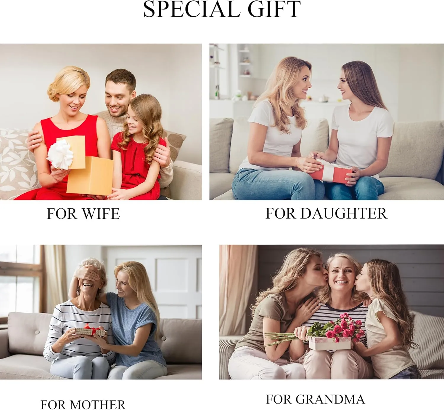 JoycuFF Birthday Gifts for Women Girls Natural Stones Bracelets 13 16 18 21 30 40 50 60 70 80 Year Old Happy Birthday Gifts for Girls