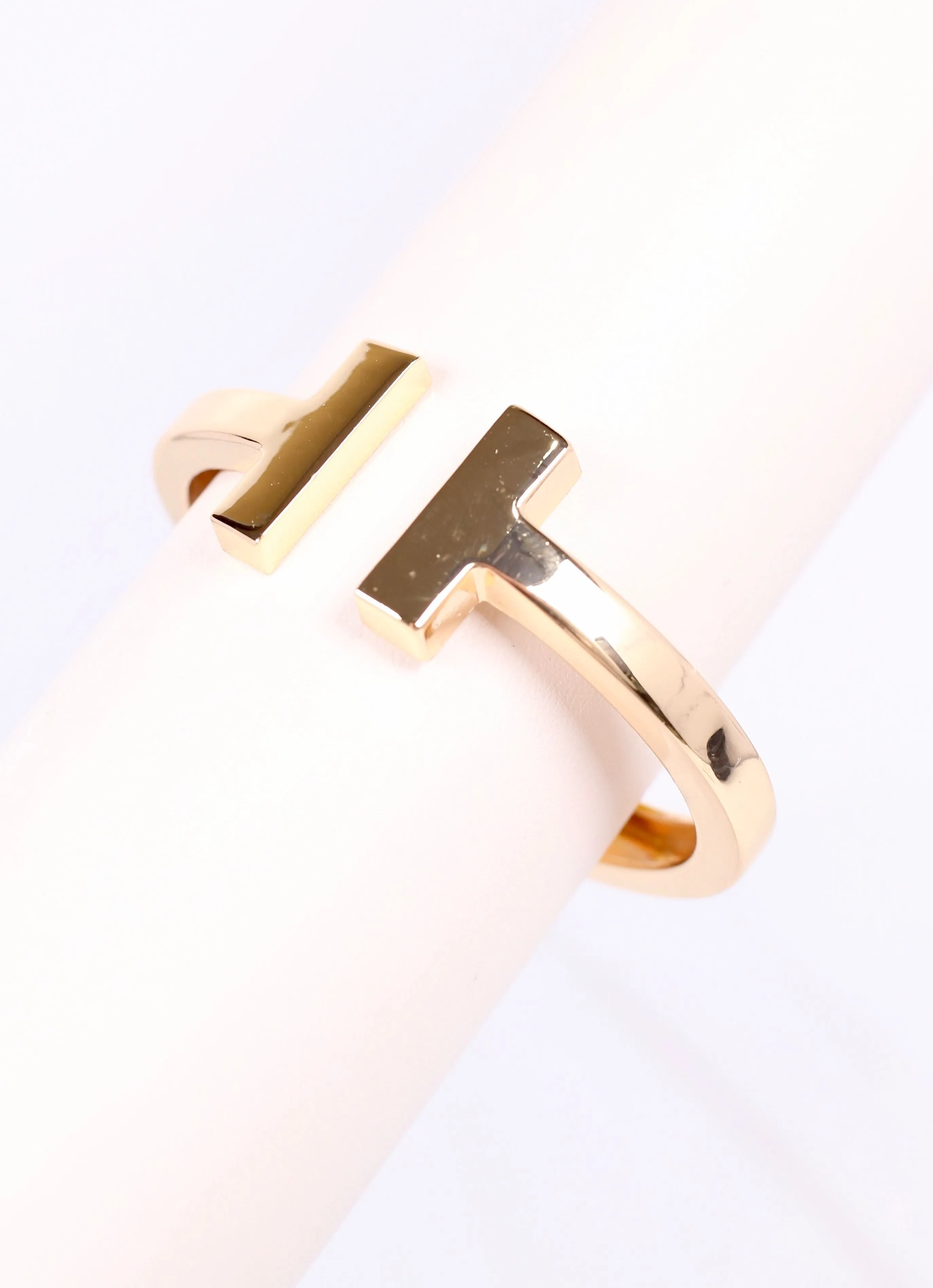 Keiner Cuff Bracelet SHINY GOLD