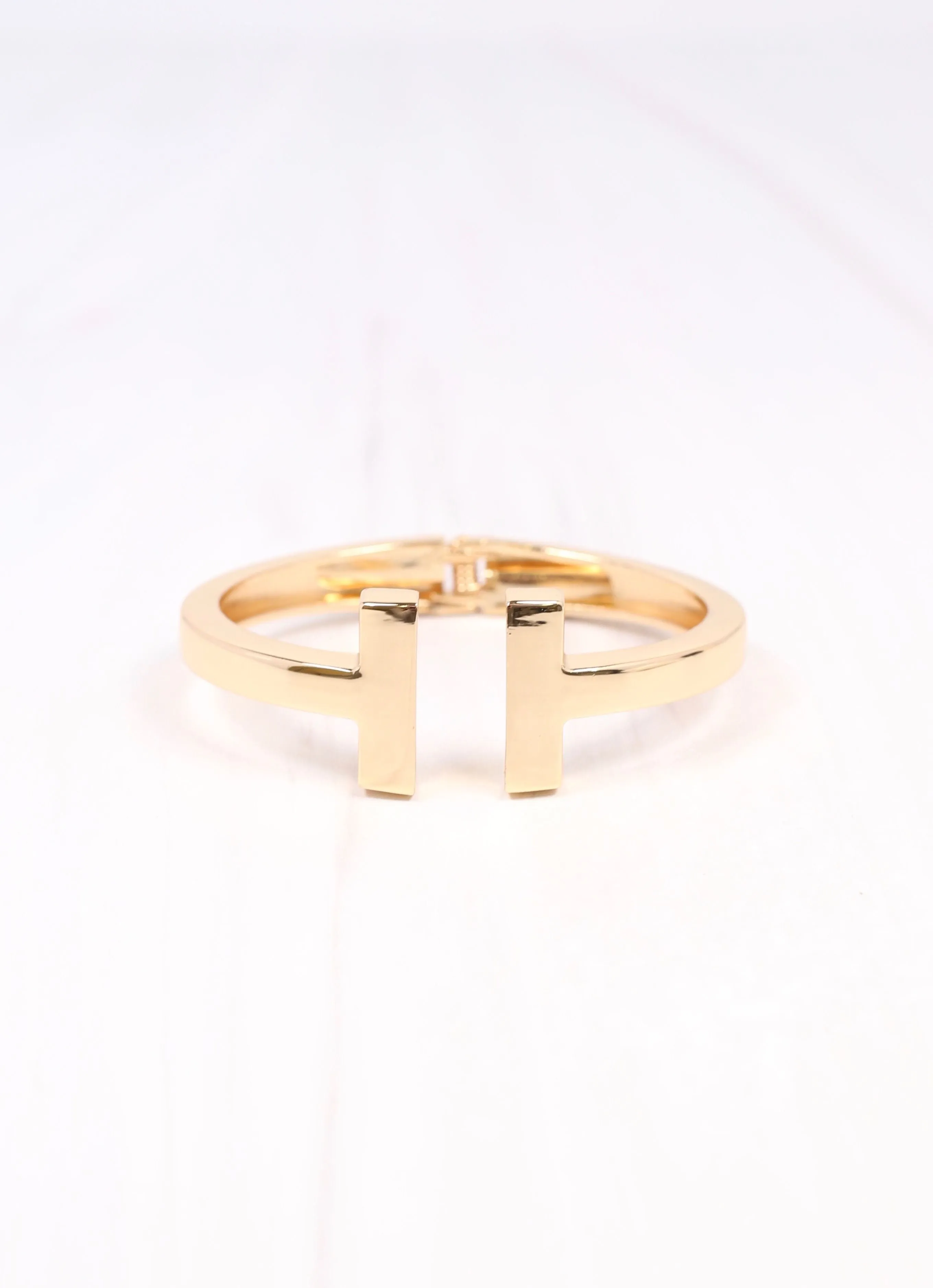Keiner Cuff Bracelet SHINY GOLD