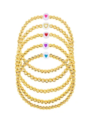 Kid Heart Stretch Bracelet
