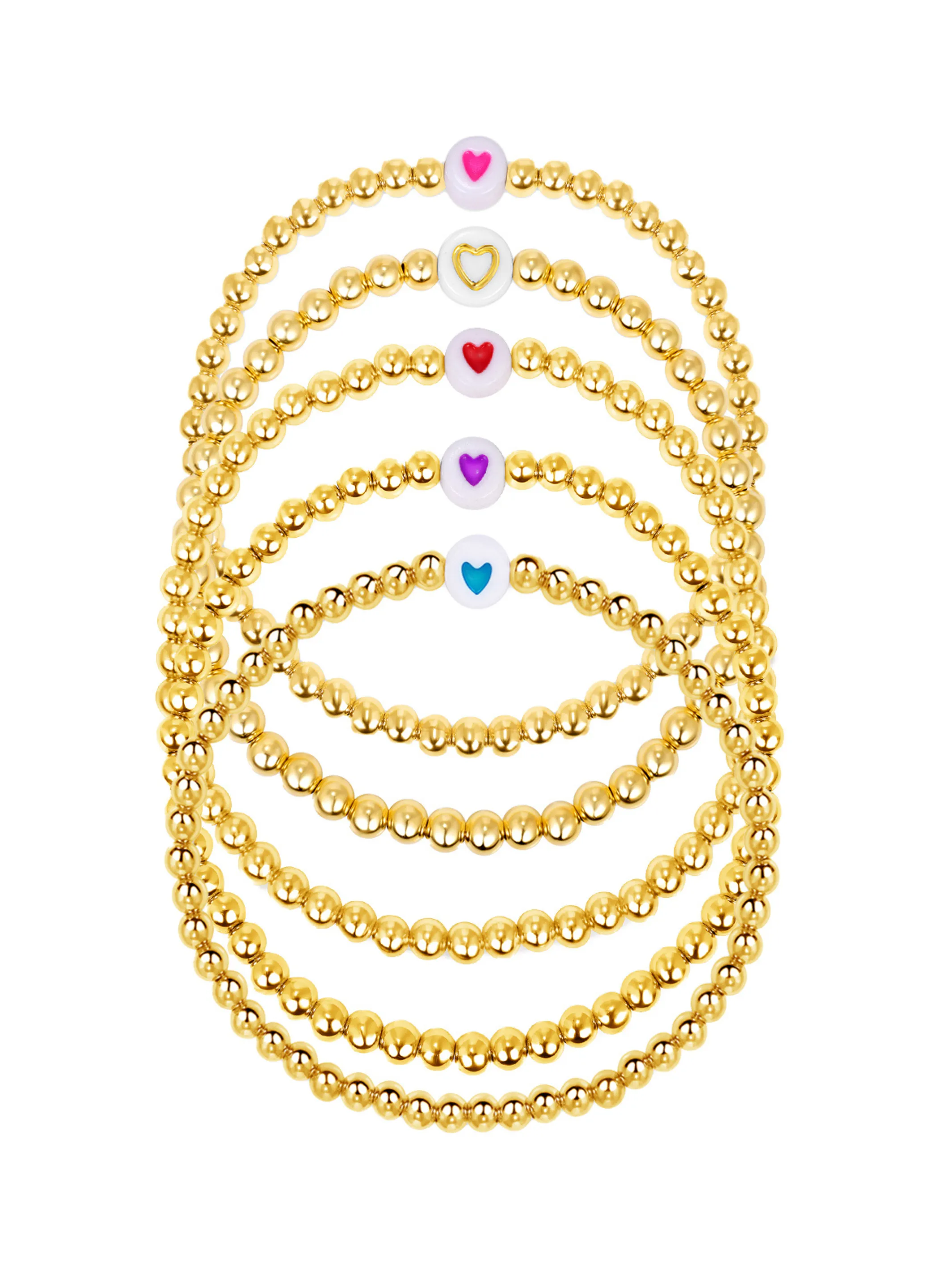 Kid Heart Stretch Bracelet