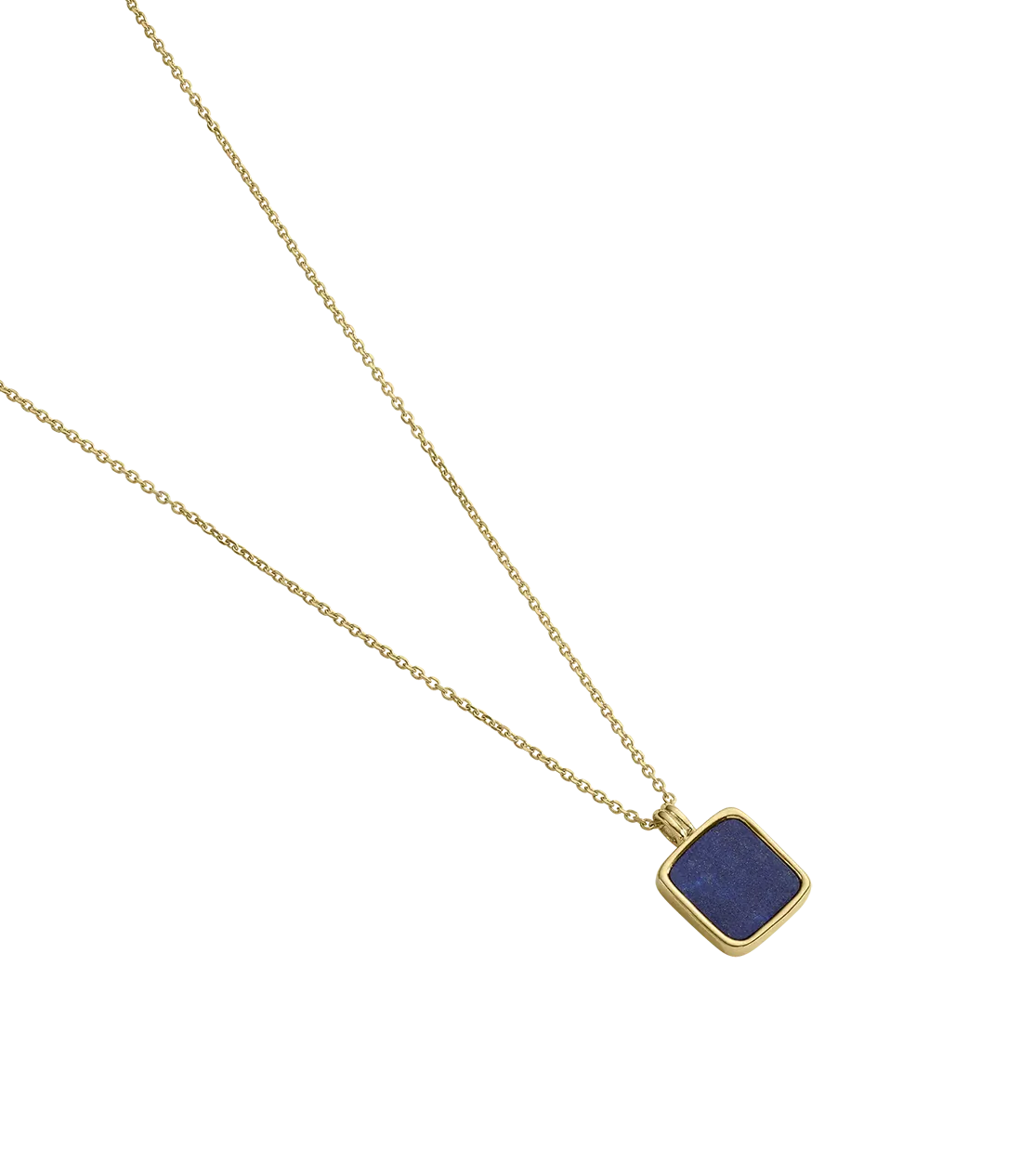 Kirstin Ash Lapis Pendant Necklace  (Gold Vermeil)