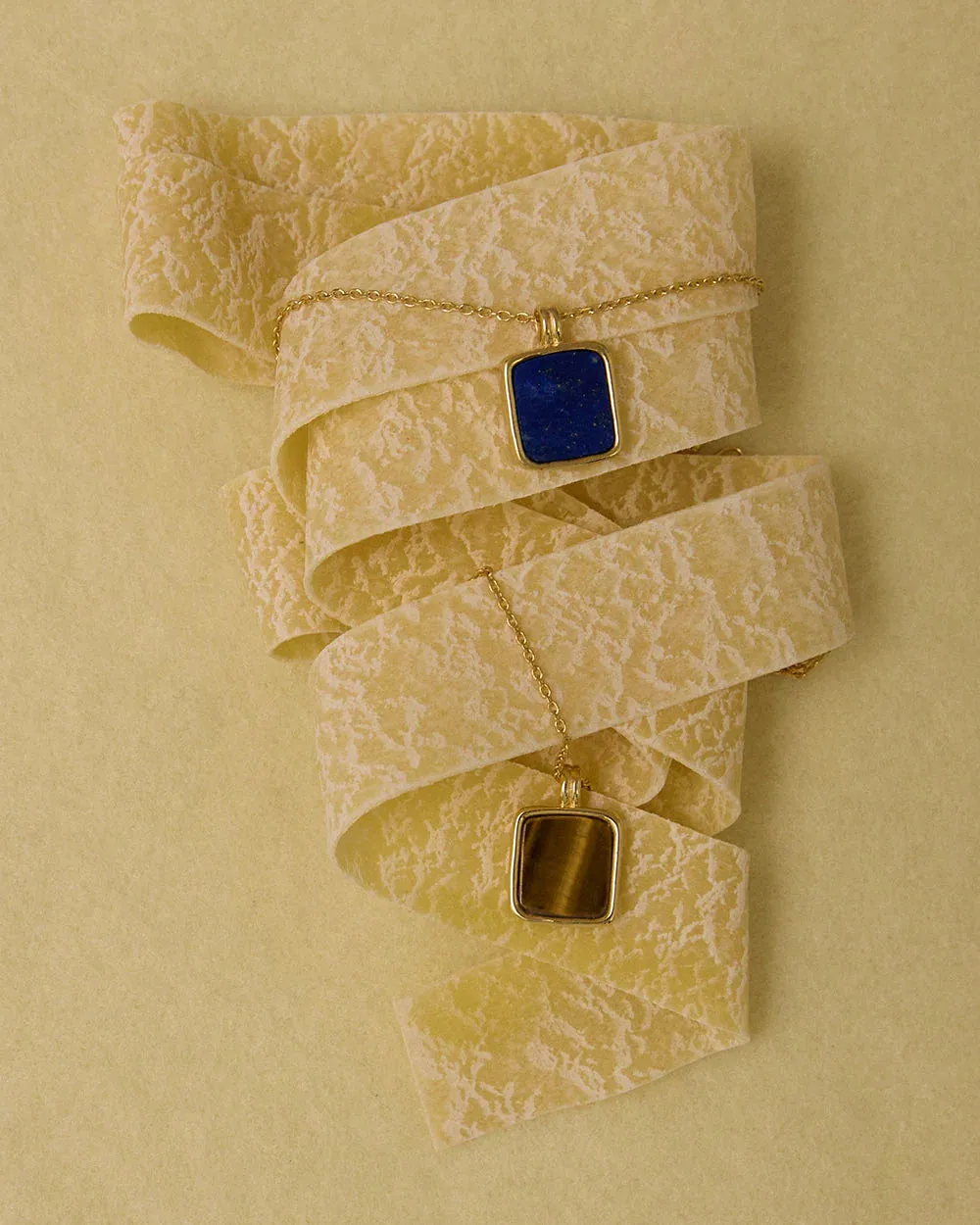 Kirstin Ash Lapis Pendant Necklace  (Gold Vermeil)