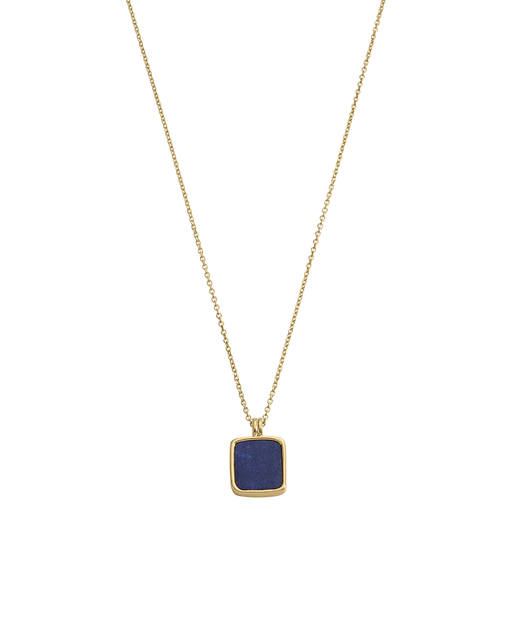 Kirstin Ash Lapis Pendant Necklace  (Gold Vermeil)