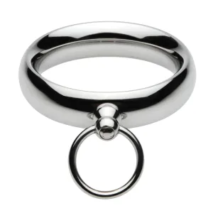 Lead Me Stainless Steel Cock Ring- 1.95 Inch