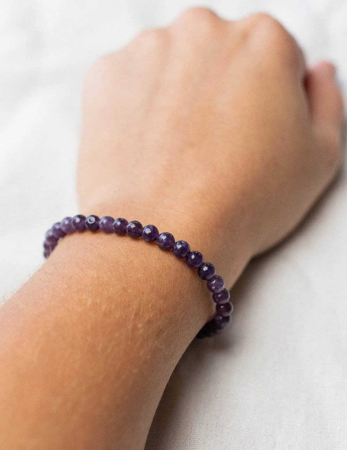Lepidolite Mini Gemstone Bracelet