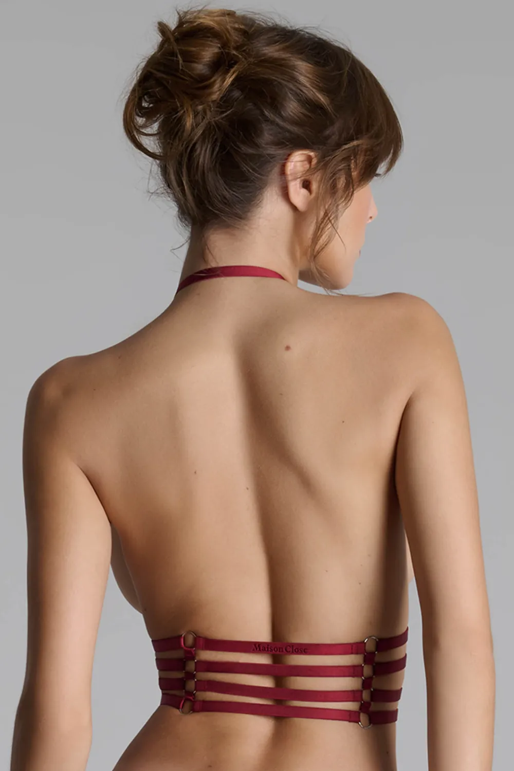 Les Fétiches Burgundy Harness