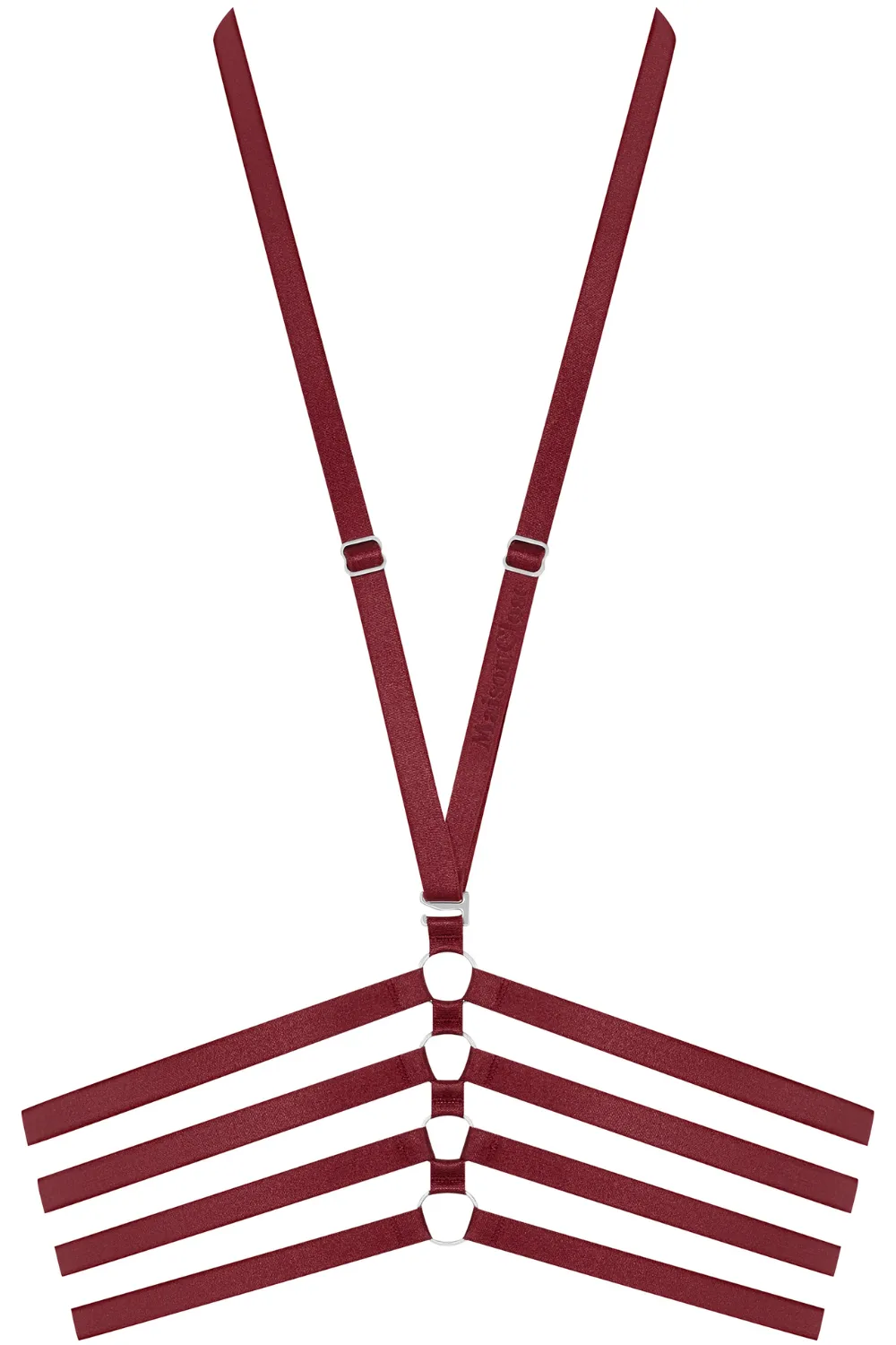 Les Fétiches Burgundy Harness