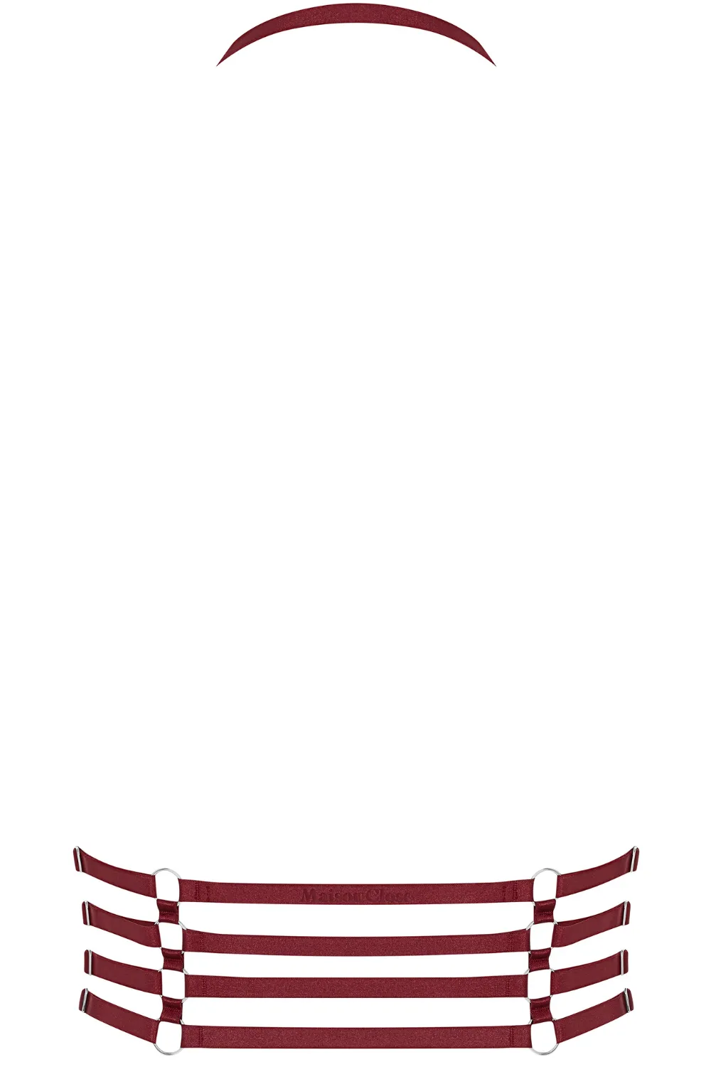 Les Fétiches Burgundy Harness