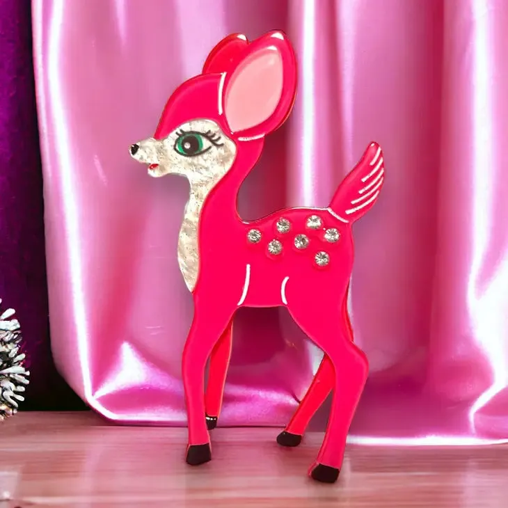 Lipstick & Chrome : Fawntasia Brooch