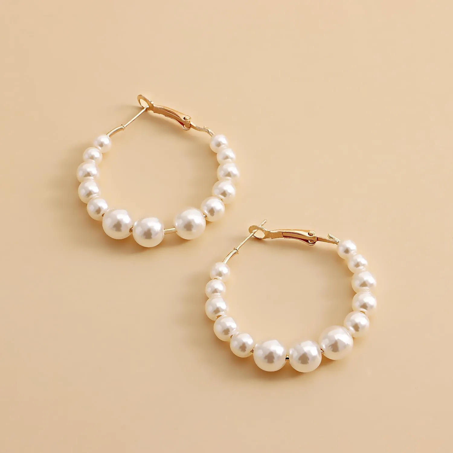 Long Tassel Pearl Dangle Earrings for Women Girls - Dangling Hanging Baroque Simulated Freshwater Pearl Drop Dangle EarringBridal Wedding Gift