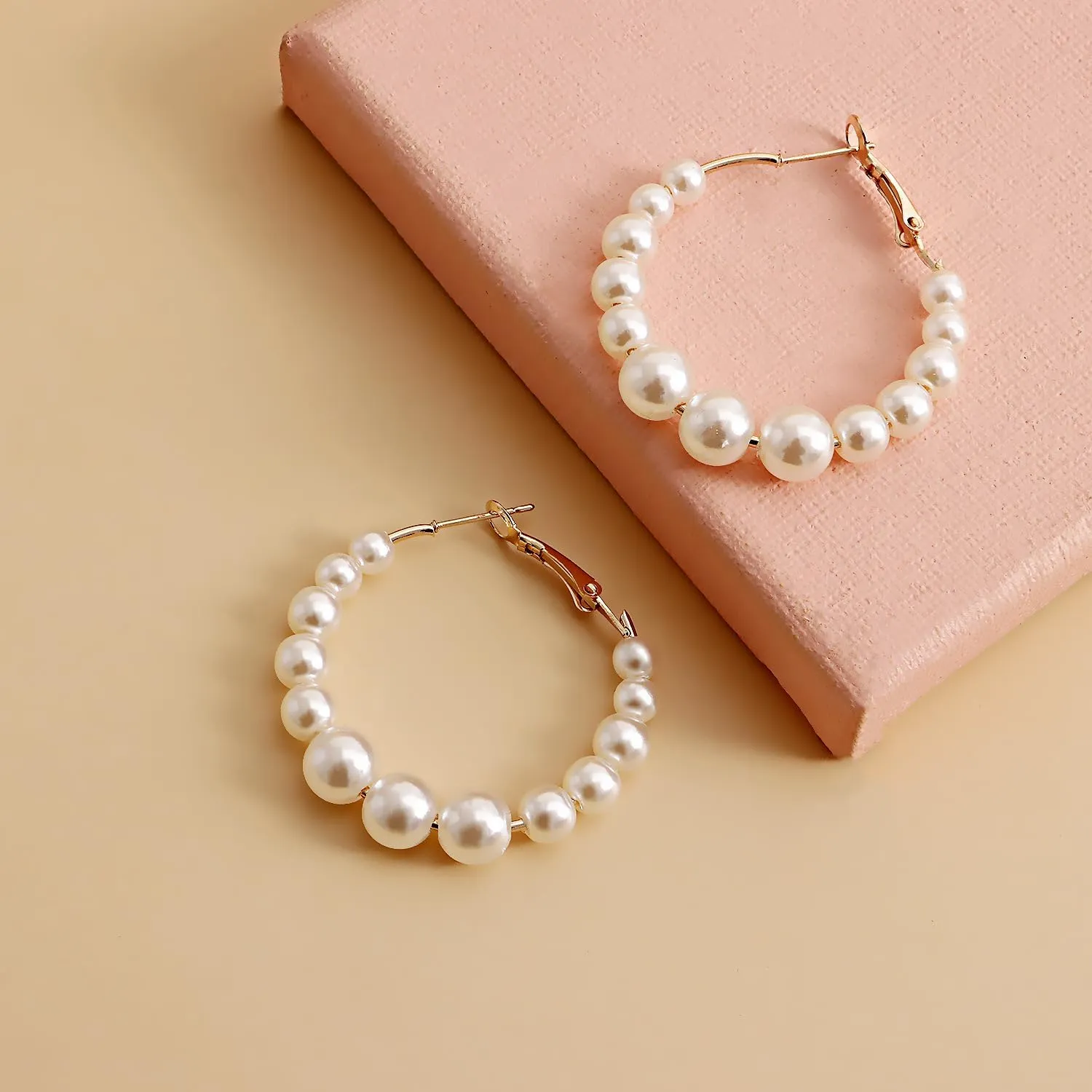 Long Tassel Pearl Dangle Earrings for Women Girls - Dangling Hanging Baroque Simulated Freshwater Pearl Drop Dangle EarringBridal Wedding Gift