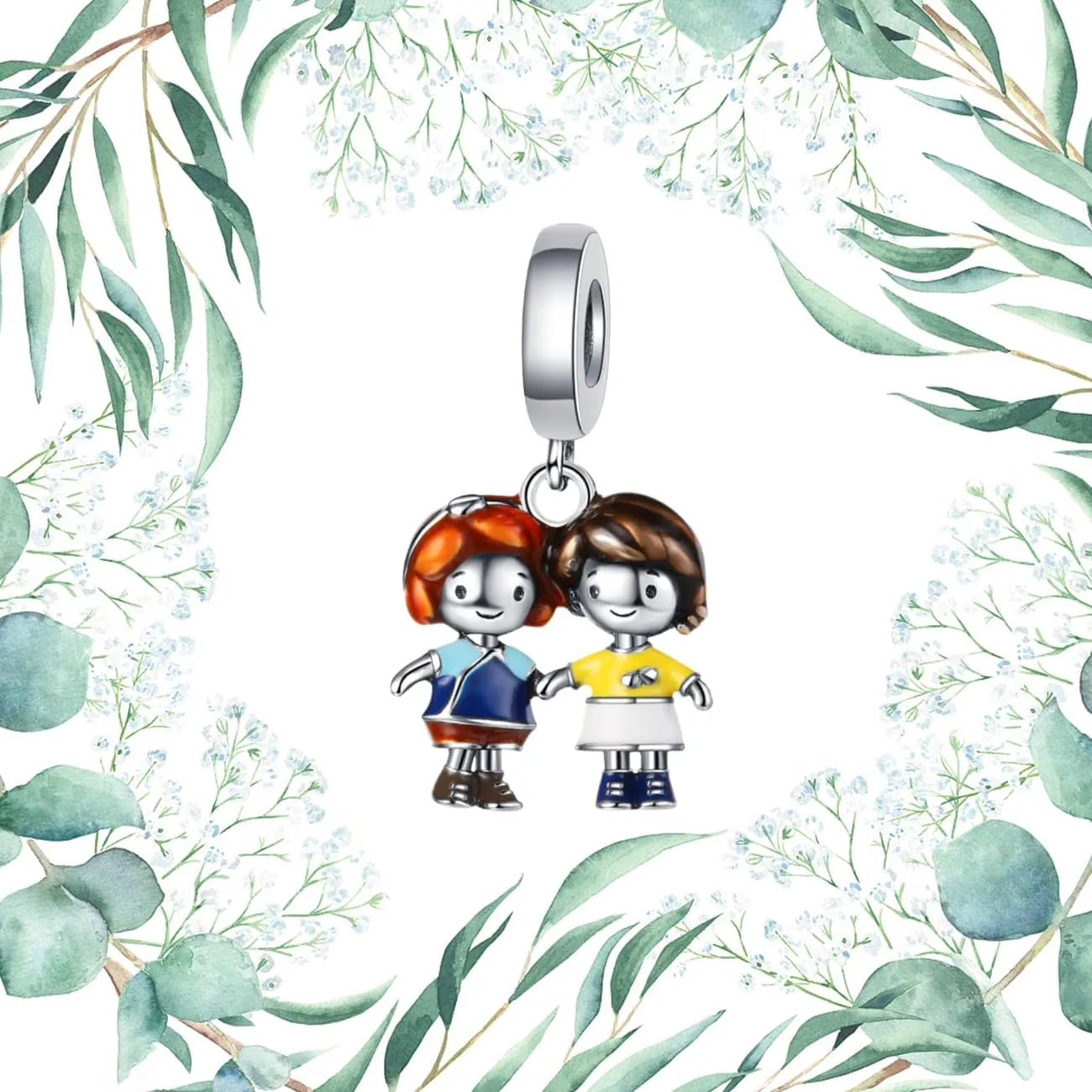 Love Heart Star Moon Air Balloon Dangle Charms for Bracelets and Necklaces Womens Beads Charms Dangle 925 Sterling Silver 5A Cubic Zircon,Christmas Mothers Day Jewelry Gifts for Her
