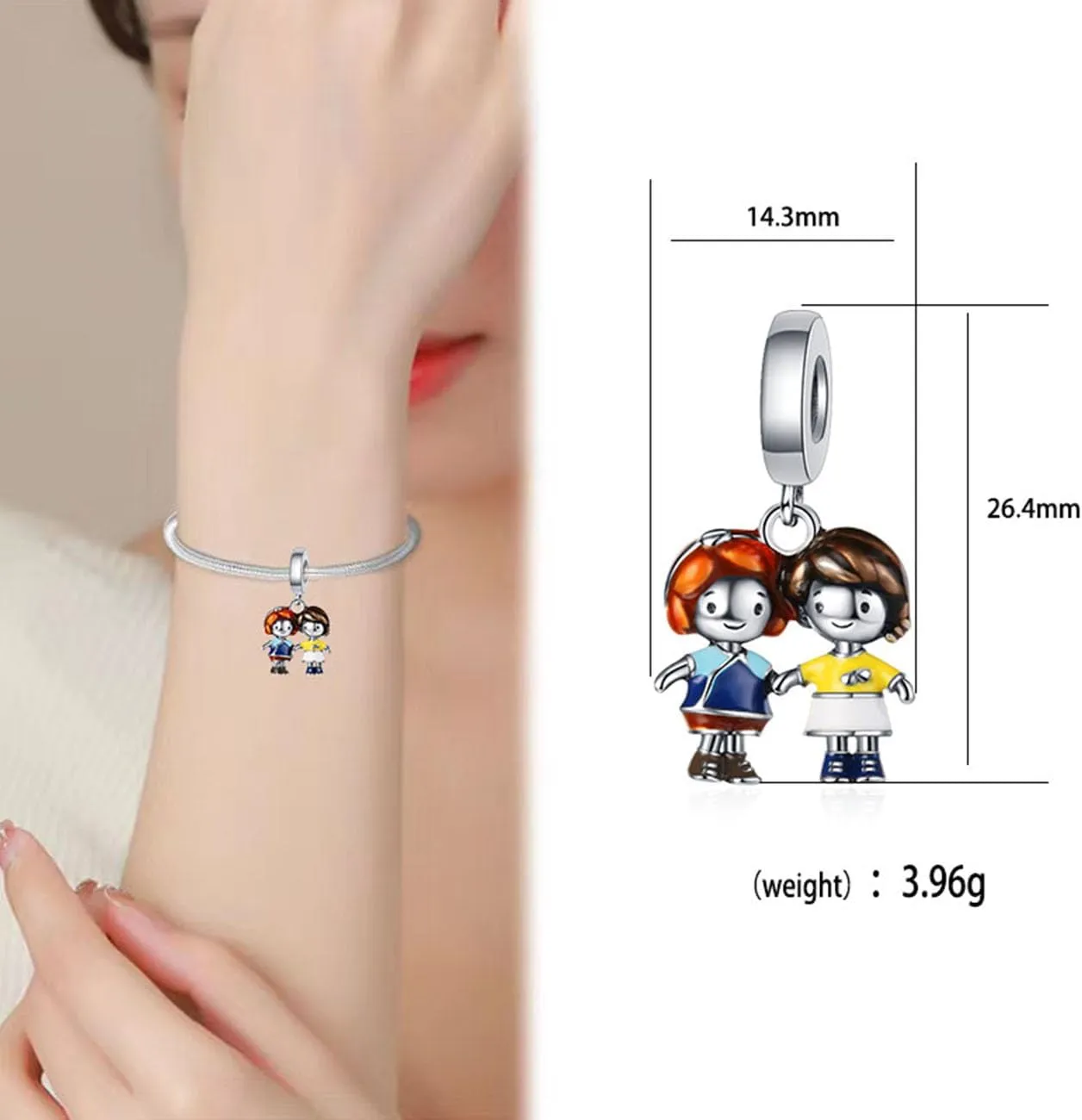 Love Heart Star Moon Air Balloon Dangle Charms for Bracelets and Necklaces Womens Beads Charms Dangle 925 Sterling Silver 5A Cubic Zircon,Christmas Mothers Day Jewelry Gifts for Her