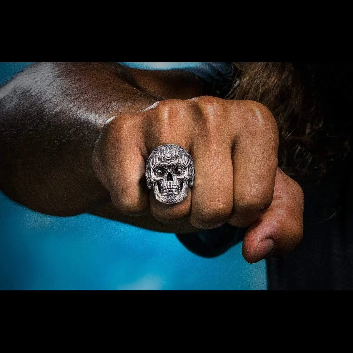 Men's Calavera Ring - Ring 3