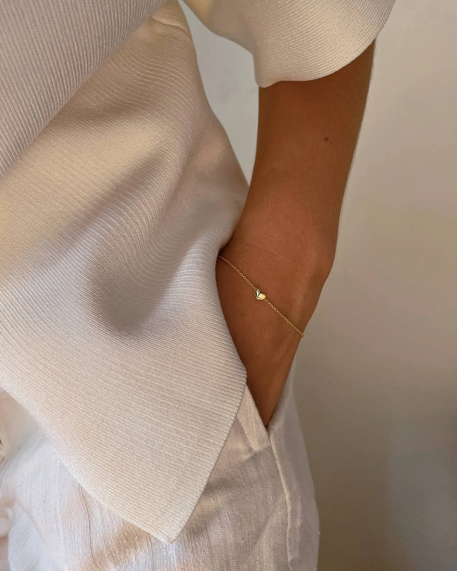 Mi Amor bracelet gold
