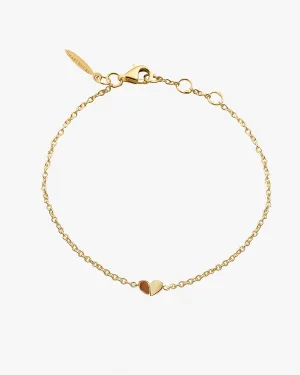 Mi Amor bracelet gold