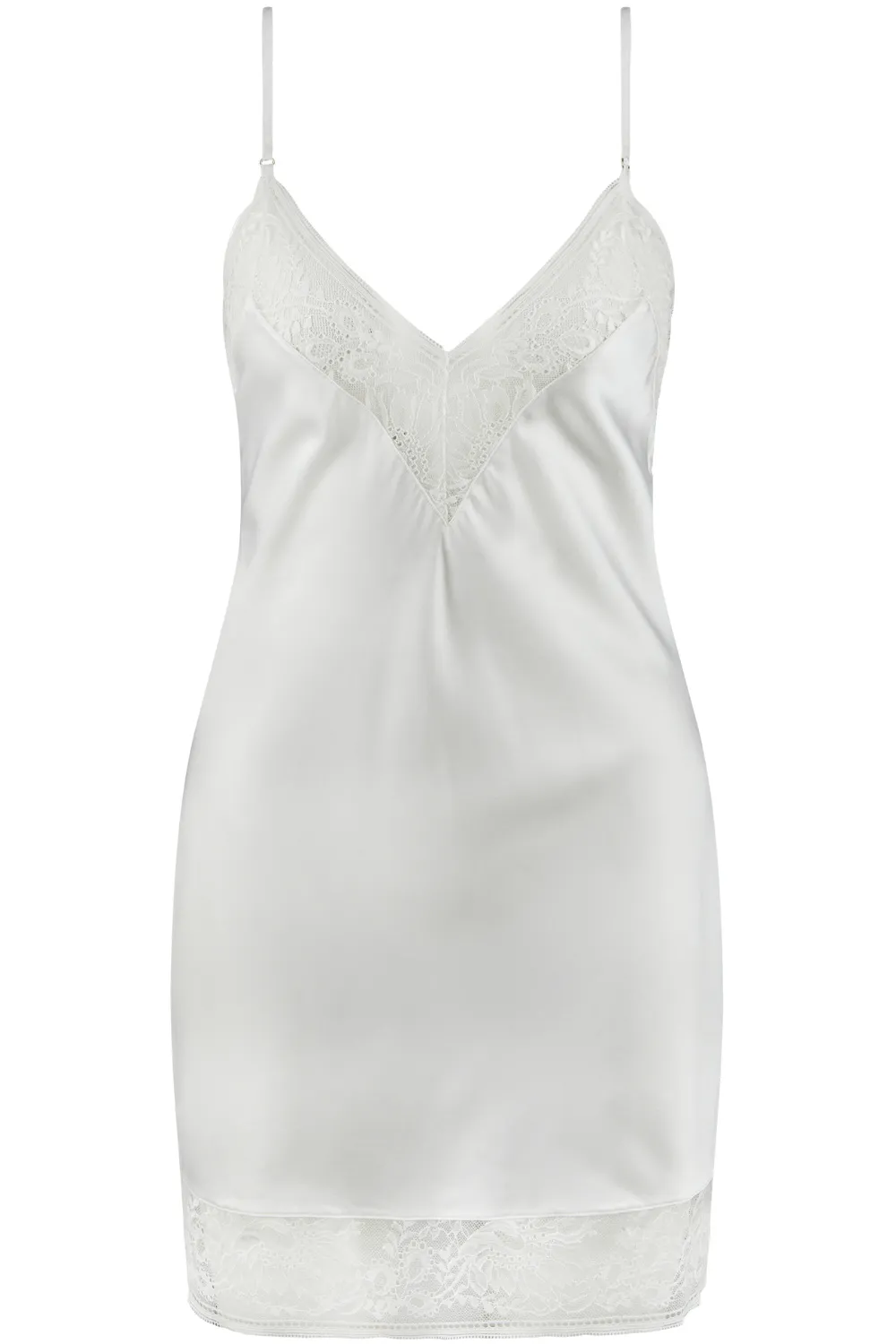 Midnight Whisper Silk Nightie Opale