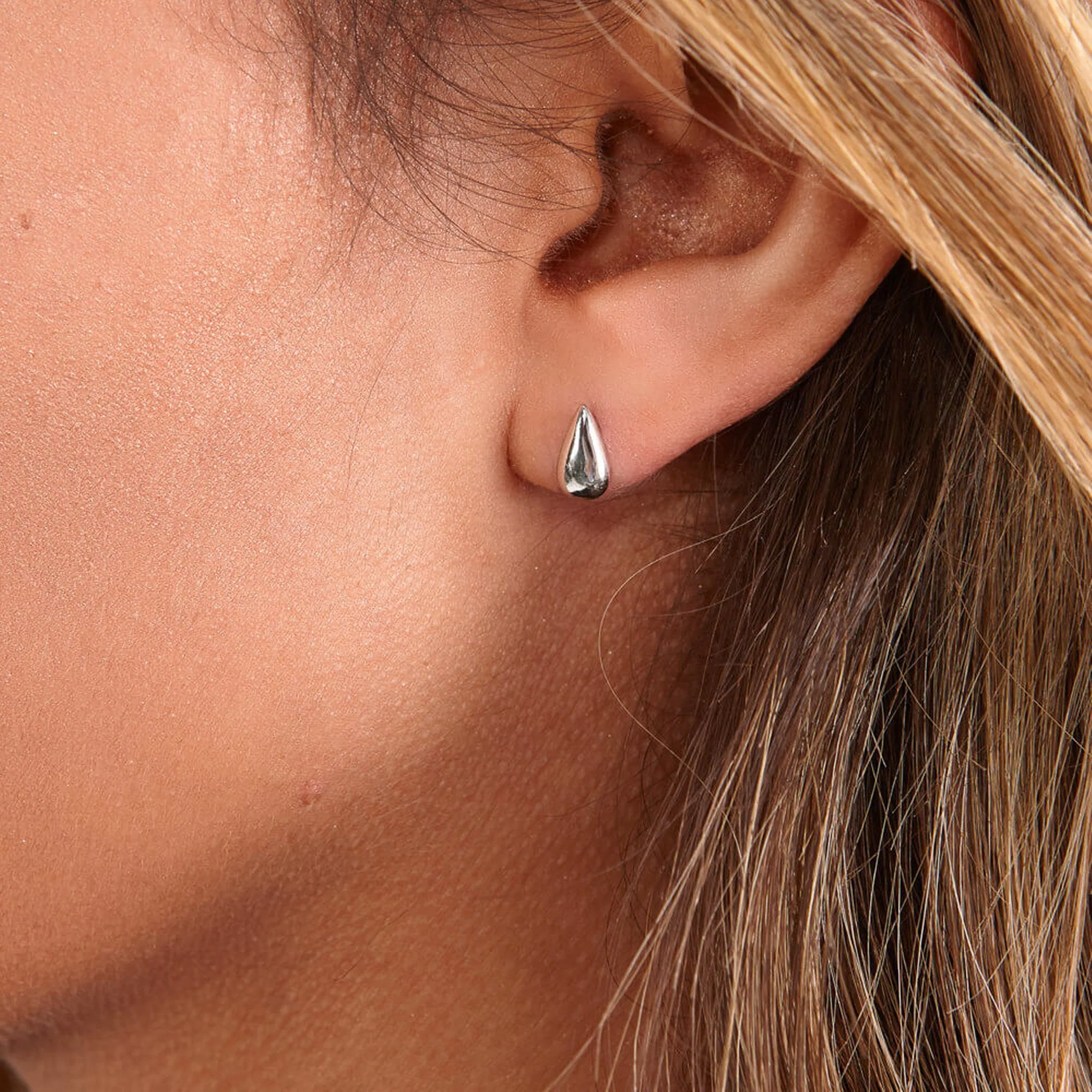 Mini Tear Drop Studs