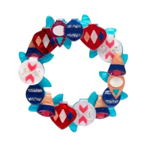 Modern Holiday Collection A Jolly Christmas Brooch