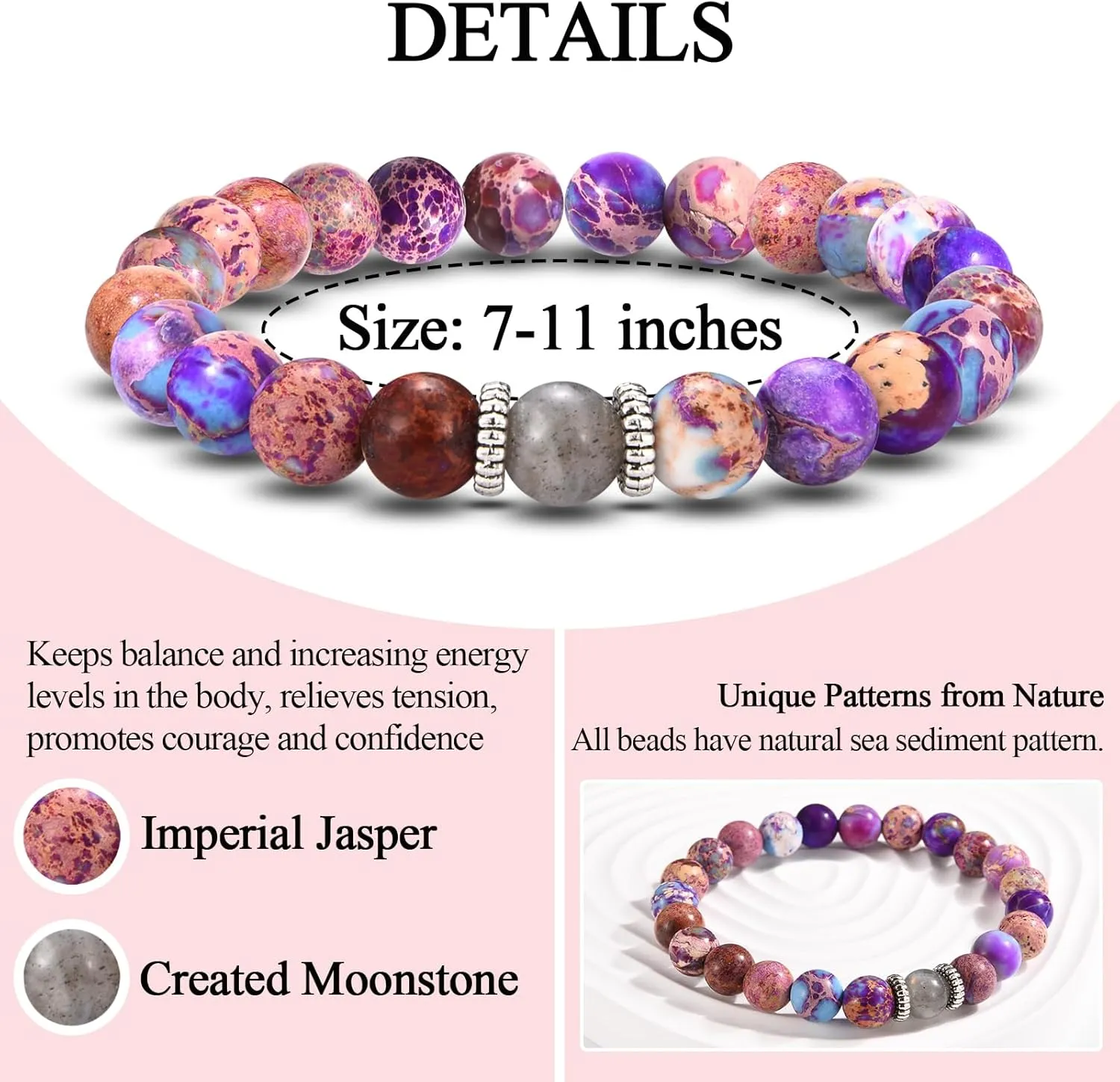Mother's Day Gifts for Woman: Beaded Bracelets for Mom, Wife, Grandma, New Mom, Sister, Aunt, Stepmom, Mother-in-Law, Daughter-in-Law - Perfect for Christmas, Valentines Day, Easter